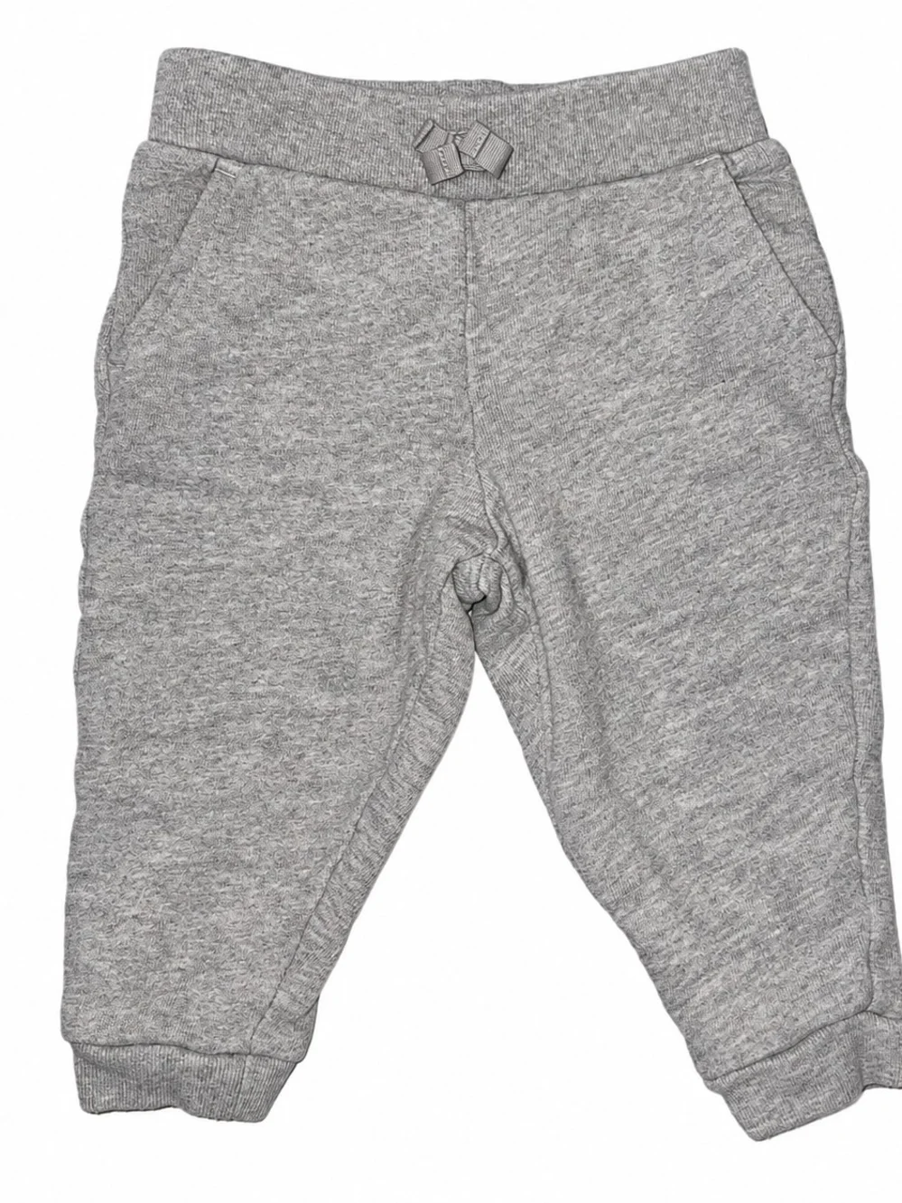 Carter's Green Floral Tunic & Gray Jogger Set